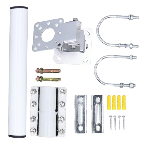 Respicefinem Mounting Kit for Starlink V2 Rectangular Dish Stainless Steel TV Antenna Short Wall Mount Bracket Wide Compatibility Reliable Material User Friendly Design Enhanced