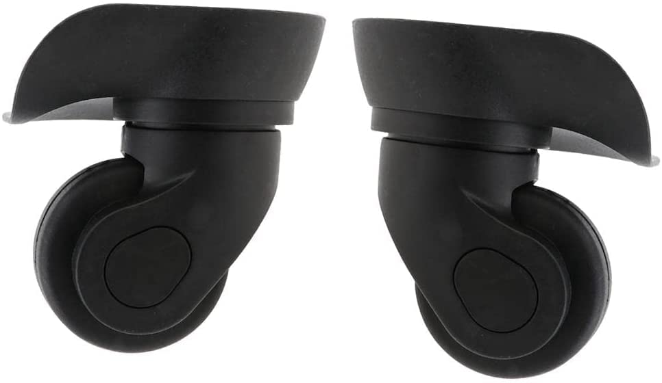 Spinner Caster,Swivel Wheels Replacement,1 Pair Universal Swivel Suitcase Luggage Mute Casters Replacement Wheels- Easy to Use Than Baggage Wheel Without Any Effort4
