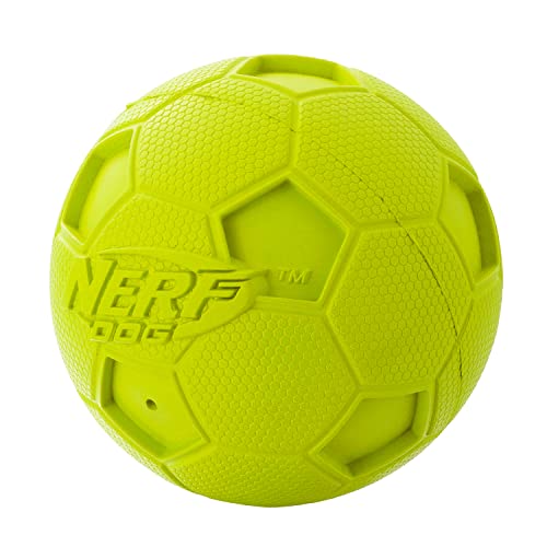 Nerf Dog Quietschball-Spielzeug, groß, grün, 10,2 cm