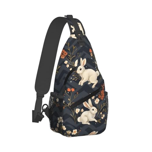Bolso cruzado con diseño de conejo para adultos miniatura 2