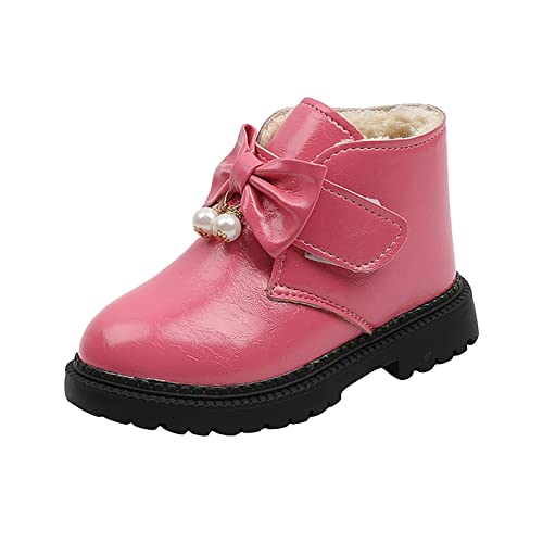 Girl Boots for Work Fashion Autumn And Winter Girls Snow Boots Thick Bottom Non Big Kids Girls Size 6 Boots