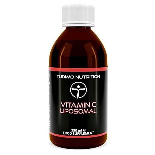 Liposomal vitamin C-vätska – 250 ml vegansk ren VIT C askorbinsyra inkapslad i mikroliposomer från solros lecitin | hög absorption | soja, maltitol, alkohol- och GMO fri