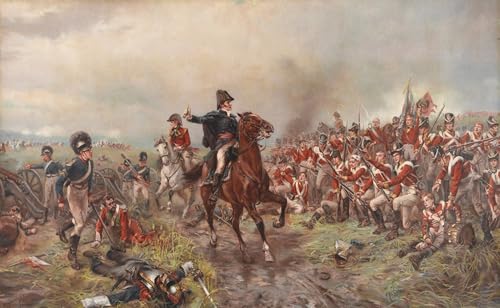 Tableau A Waterloo Robert Alexander grande impression sur toile de salon