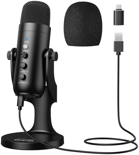 Micro Gaming - Micro Pc Condensateur Avec Bouton Muet Et Pr Casque Pour