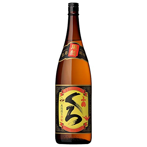 小正醸造 小鶴くろ 創業明治拾六年 昔味再現黒麹造り 本格焼酎芋製 25度