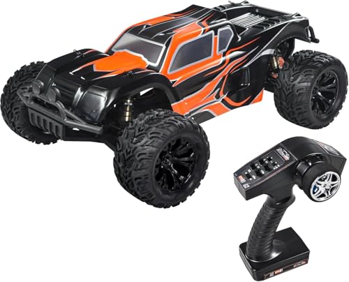 Serpent Spyder MT2 1/10 EP 2wd Off-Road Monster Truck RTR Car with Big Monster Truck Tyres/Wheels and MT Body. Brushless Motor and Waterproof 45A Speedo (Not Included: Battery and Charger)