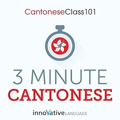 Couverture de 3-Minute Cantonese