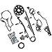 Timing Chain Kit with Sprockets & Tensioner Compatible with Toyota Pickup 4Runner Celica 2.4L 22R 22RE 1985-1995 | Engine Timing Gear Set with Steel Guide Rail