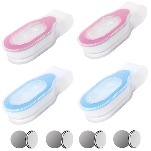 salipt Nursing Night Light Clip on Flashlight LED Flashlight Flashlight Clip Night Safety Care Night Light Hands-Free Strong Magnetic Walking, Running, Outdoor Emergency Clothing,Built-in Battery