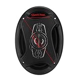 Terisass 6x9in 1000W Car o Coaxial Speakers Stereo 2pcs Car Sound Speaker Loudspeaker TP-6971 - Image 1