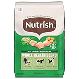 Nutrish Dry Dog Food Real Chicken & Veggies Recipe Whole Health Blend, 40 lb. Bag, (Rachael Ray)