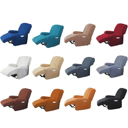 Housse de fauteuil elastique pour renover un siege abime confortablement