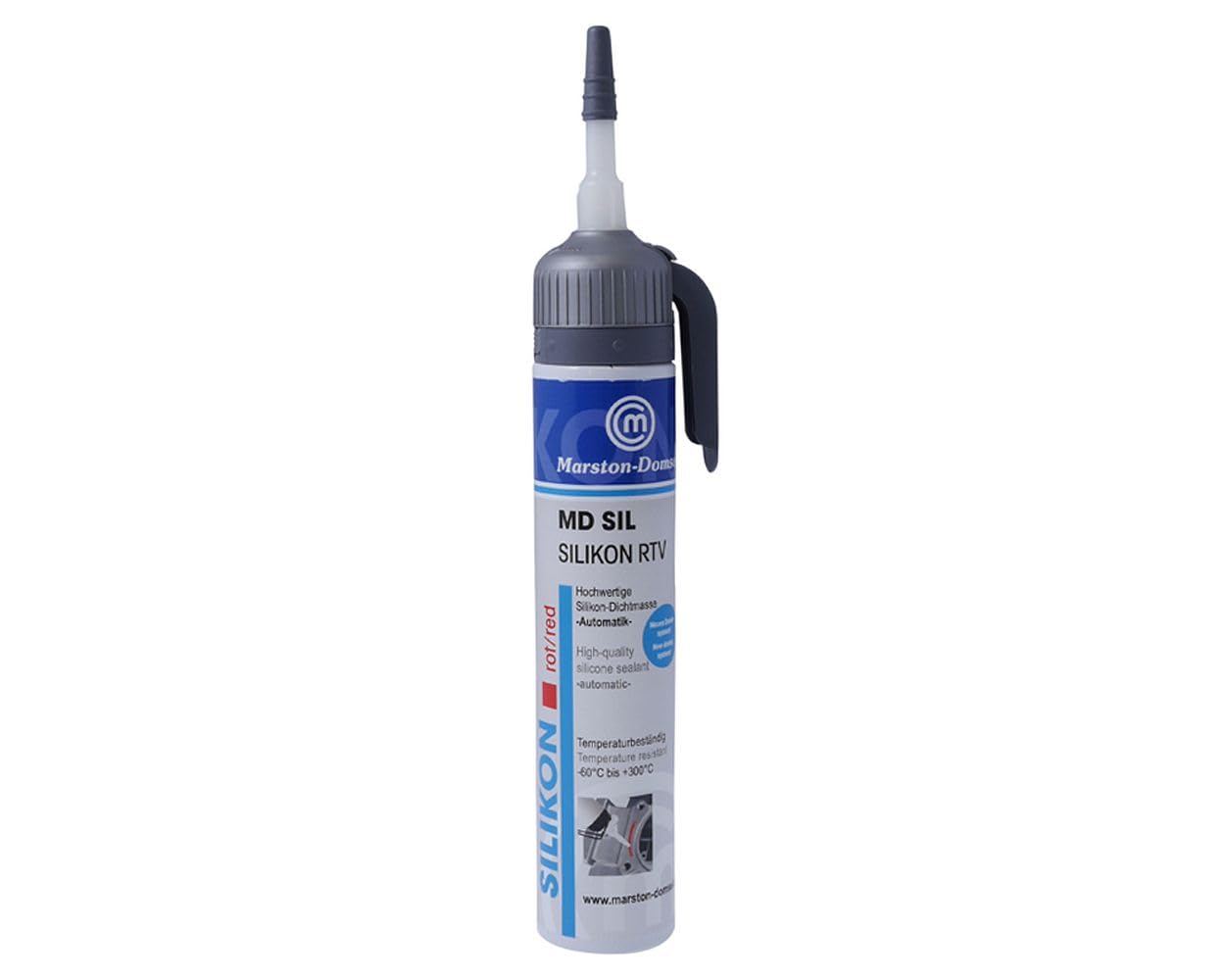 MARSTON Silikon Dichtmasse rot, 200 ml