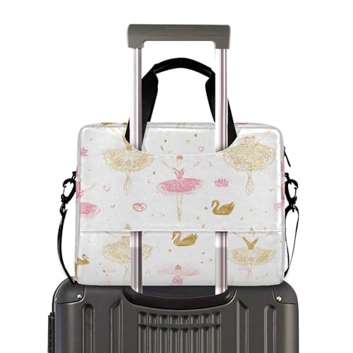 Maletín para portátil con estampado cisne ALAZA 15.6 pulg miniatura 4