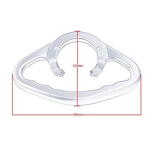 Powersports Passenger Fuel Tank Grab Bar Suitable For Suzuki Hayabusa Gsxr1300 Gsxr 1300 2008-2013 2012 2011 Motorcycle Passenger Handle Fuel Tank Armrest Rear Armrest Powersports Tank Grab Bar ( Colo #TOP2