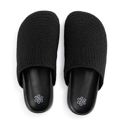 The Sak Bolinas Clog in Crochet and Leather, Slip On Entry3