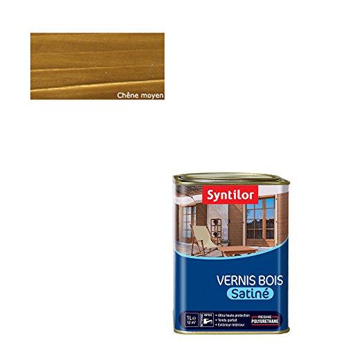 Syntilor - Vernis Bois Chêne Moyen Satiné 1L