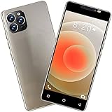 Unlocked Cell Phones, Android 9.1 Smart Phone HD Full Screen Phone, Dual SIM Unlocked Smartphones, 1+4GB RAM 5.0inch Touch Screen Mobile Cell Phone, Best for Father Childrens Christmas Gift (Gold)