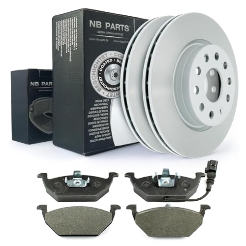 Plaquettes de frein avant 280 mm pour Audi A3 8P et Golf 5