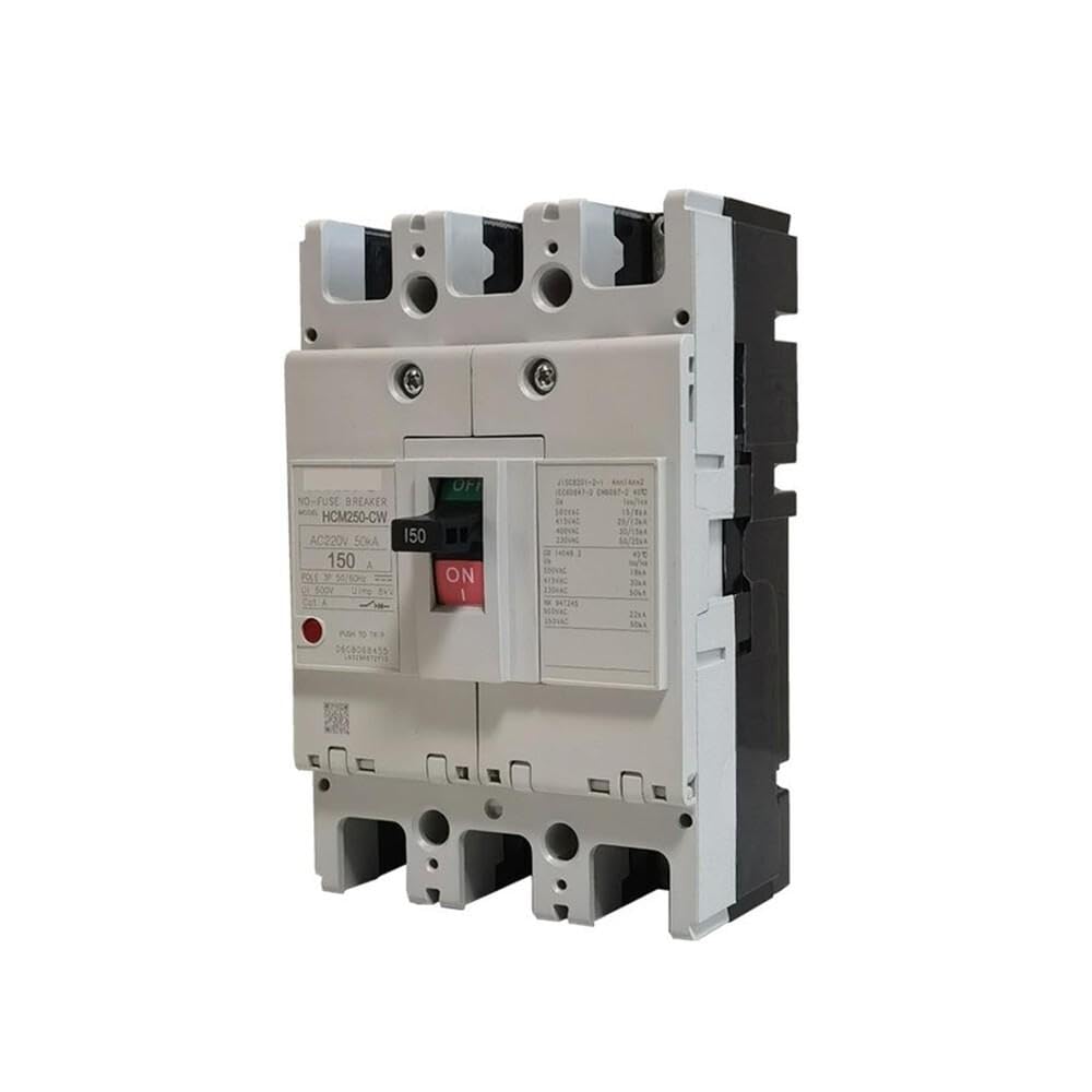 Disyuntor De Caja Moldeada, 3P 150A 200A 250A 380V Interruptor De Alimentación Protector De Equipos Eléctricos De 3 Polos MCCB Proteger equipos eléctricos.(250A)