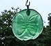 Green Butterfly Handmade Upcycled Bottle Bottom Sun Catcher Ornament