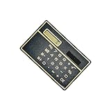 [Fonctionnement ] : Cette calculatrice basique fonctionne à l'énergie , sans besoin d'électricité, pour une utilisation simple et
