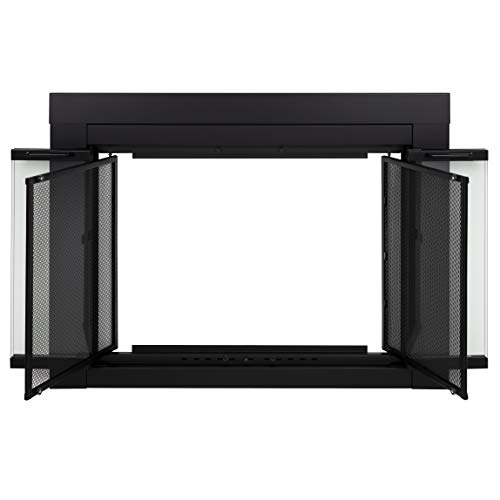 Pleasant Hearth At-1001 1111 Fireplace Screen, Black Medium #TOP3