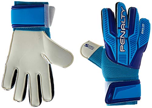 Penalty Delta Flat Training X, Luvas Adulto Unissex, Azul/Branco, 10 Paquete De 4