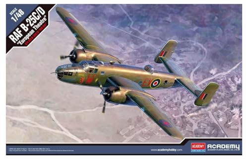 Bombardier Academy b-25c/d réplique miniature en plastique pour collectionneur aviation