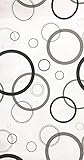 Abstract Modern Circle Peel and Stick Wallpaper - Self Adhesive Backsplash, Easily Removable Peel...