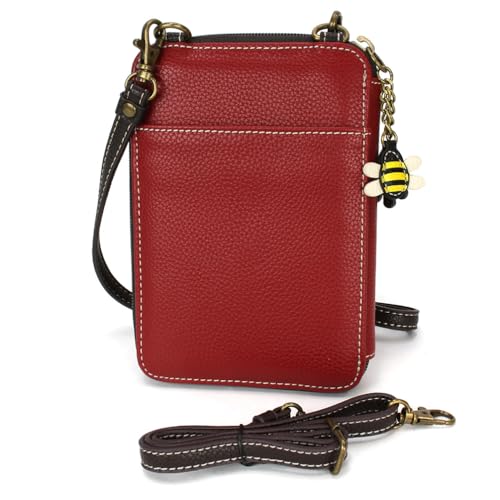 Image of CHALA Wallet Crossbody Cell Phone Purse - Women Faux Leather Multicolor Handbag with Adjustable Strap