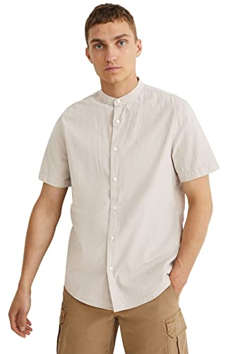 C&A Herren Hemd Kurzärmelig cashmerefarben 2XL