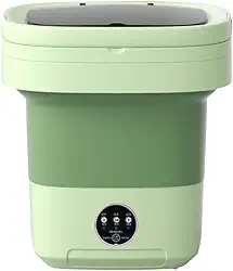 Mini Lavador de Roupa Semi Automático 16L - Roupas Delicadas, Suave, Centrifugação, Limpeza Profunda