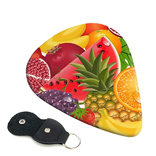 Fresh Fruits Ananas Lot de 6 médiators pour guitare acoustique, guitare électrique, basse, ukulélé – fins, moyens et… - Les Beatles, Paul McCartney, John Lennon, RIngo Starr, George Harrison Fresh Fruits Ananas Lot de 6 médiators pour guitare acoustique, guitare électrique, basse, ukulélé – fins, moyens et…