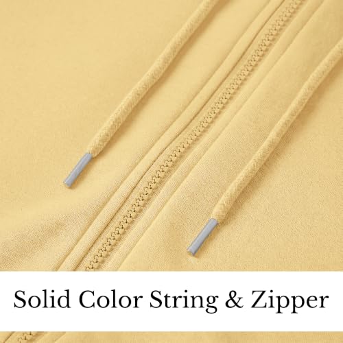 Image of GIVON Basic Lightweight Zip-Up Hoodie Long Sleeve Thin Jacket for Women with Plus Size