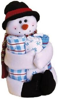 4 Pc Holiday Gift Towel Set-Snowman