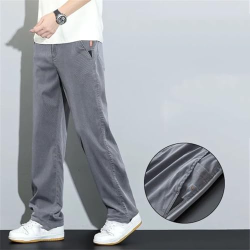 Men's Jeans Summer Thin Tencel Slim Straight Trousers Style from Casual Comfortable Versatile Pants3