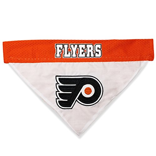 Nhl Philadelphia Flyers Bandana For Dogs & Cats, Small/Medium. - Cute & Stylish Bandana! The Perfect Hockey Fan Scarf Bandana, Great For Birthdays Or Any Party! #TOP2