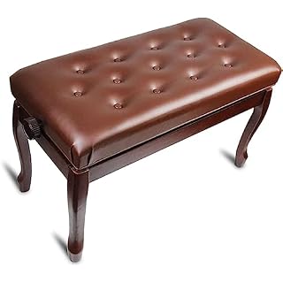 Tabouret de piano Tabouret de coiffeuse Deluxe Duet Banc de piano à levage hydraulique Tabourets pour clavier avec siège rembourré en cuir 76 x 36 x 48-58 cm, parfait pour un usage domestique et - Les Beatles, Paul McCartney, John Lennon, RIngo Starr, George Harrison