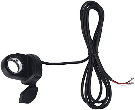 Wbestexercises Thumb Throttle Speed Control, Left/Right Hand Accelerator Thumb Finger Trigger Throttle for Electric Bike Scooter E-Bike Electric ycle Motor Kit(Right Hand)