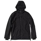 [Pajar] パジャール メンズ レインウェア ジャケット マウンテン パーカー アウトドア スポーツ ウェア (BLACK, M)