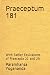 Praeceptum 181: With Earlier Equivalents of Praecepta 21 and 29