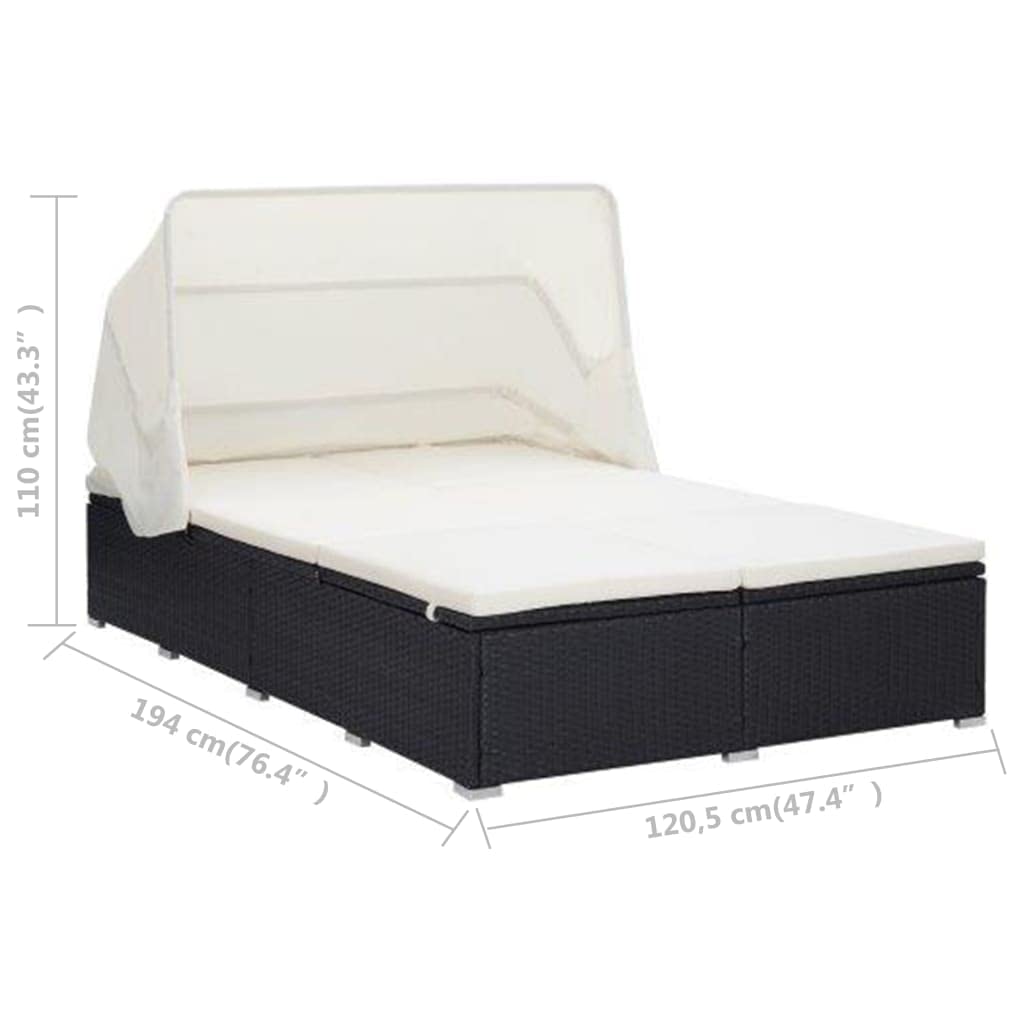 Destockage mobilier de Jardin,salon,salon Jardin Enfant,Ensemble à Manger de Jardin et Coussins 9 pcs Beige Poly rotinConvient pour Les Jardins, Les Salons et Les patios