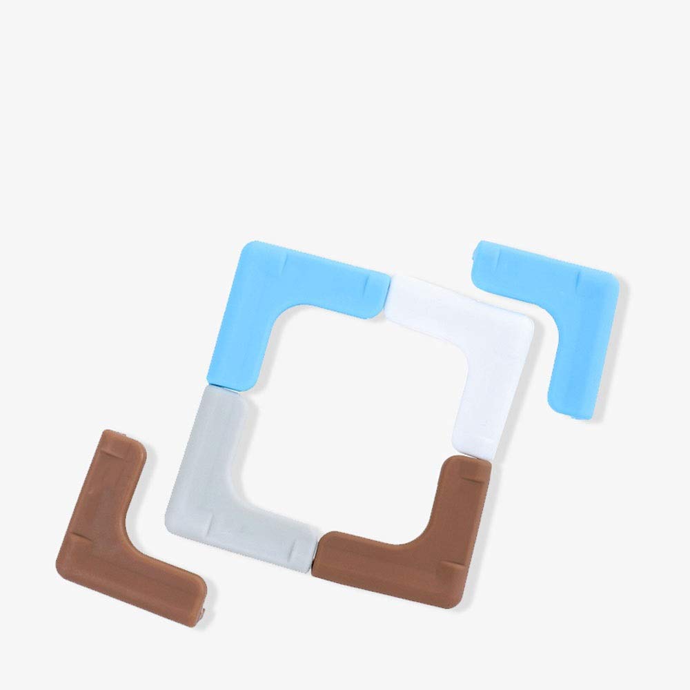 Angolari di Protezione, Angolo Antiurto for mobili in Silicone Anti-collisione for Bambini(Black)