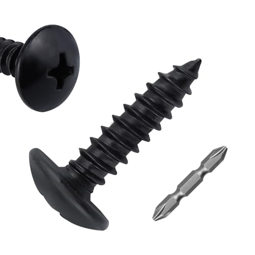 Tornillos autorroscantes #10 x 3/4 pulg, 100 unidades miniatura 1