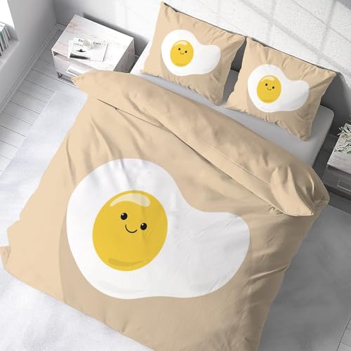 Housse de couette 160x200 microfibre douce zippée pour lit dessin animé - 5