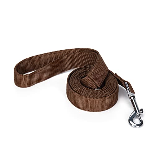 Siumouhoi Strong Durable Nylon Dog Training Leash, 1 Inch Wide Traction Rope, 6 ft 10ft 15ft Long...