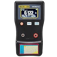 MESR-100 Digitales ESR Messgerät, Automatische Bereichswahl 0,001R Bis 100R Schaltung Widerstand/Kapazitätstester Ohmmeter Hintergrundbeleuchtung Doppelanschluss, Für Reparatur Tv/Lcd/Audioplatine