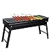 Produktbild FULANTE Grill, Außenklappgrill Holzkohlegrill Grill, Portable Backofen Grill-Box