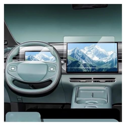 Rdtnvc For Xpeng G6 2023 2024 Tempered Glass Protective Film Car Gps Radio Navigation Lcd Screen Anti-scratch Interior Accessories Tempered Glass Protective(2pcs)